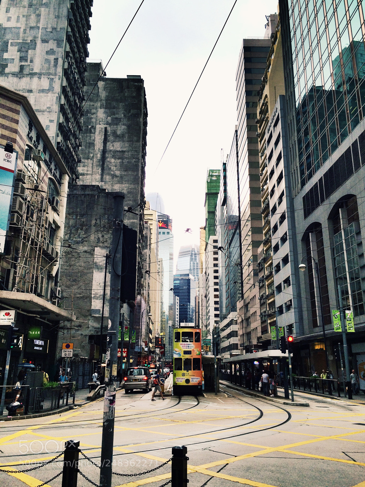Apple iPhone 5s sample photo. Hk building photography