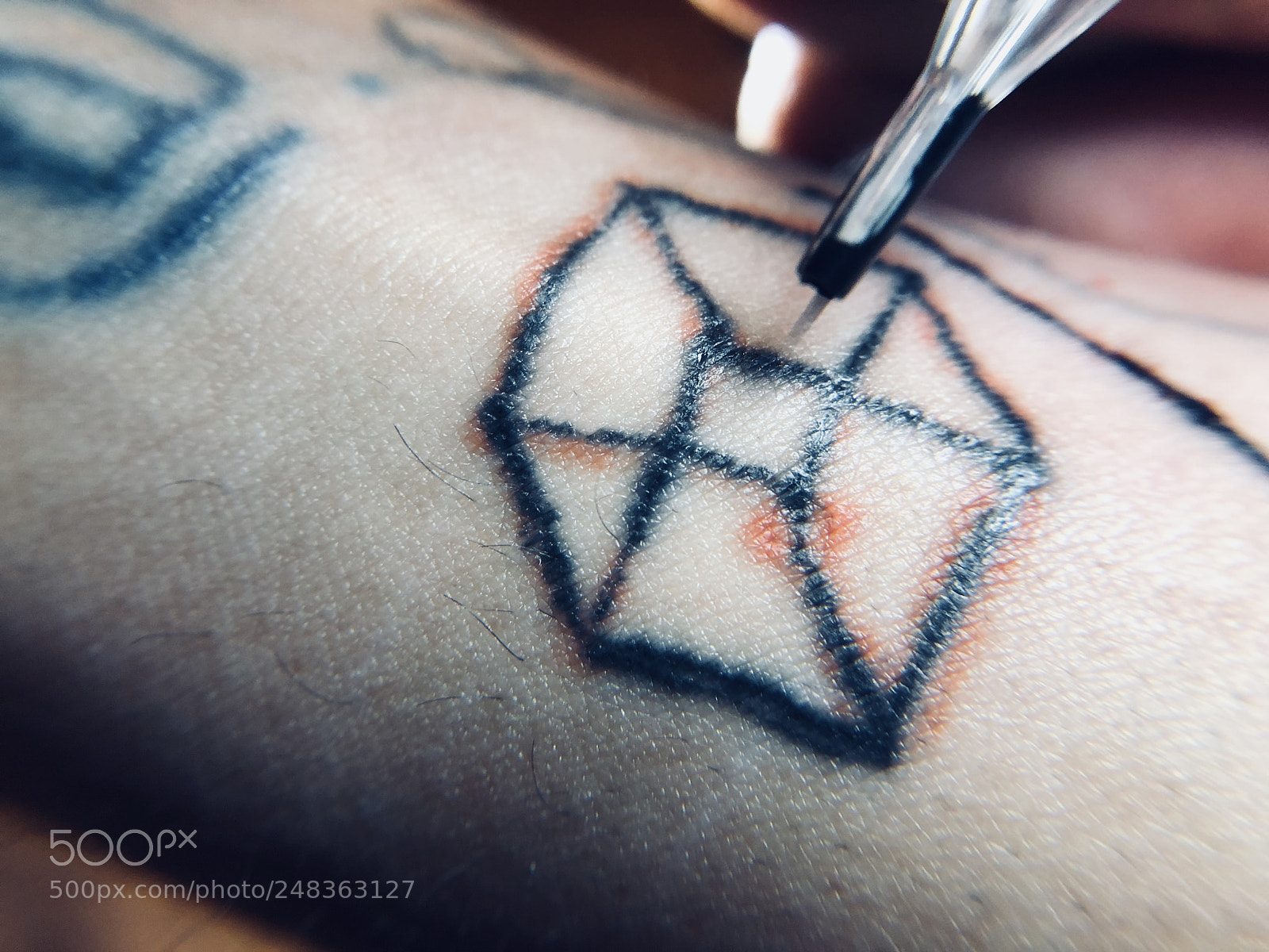 Apple iPhone 8 Plus sample photo. Tatoo time!  photography