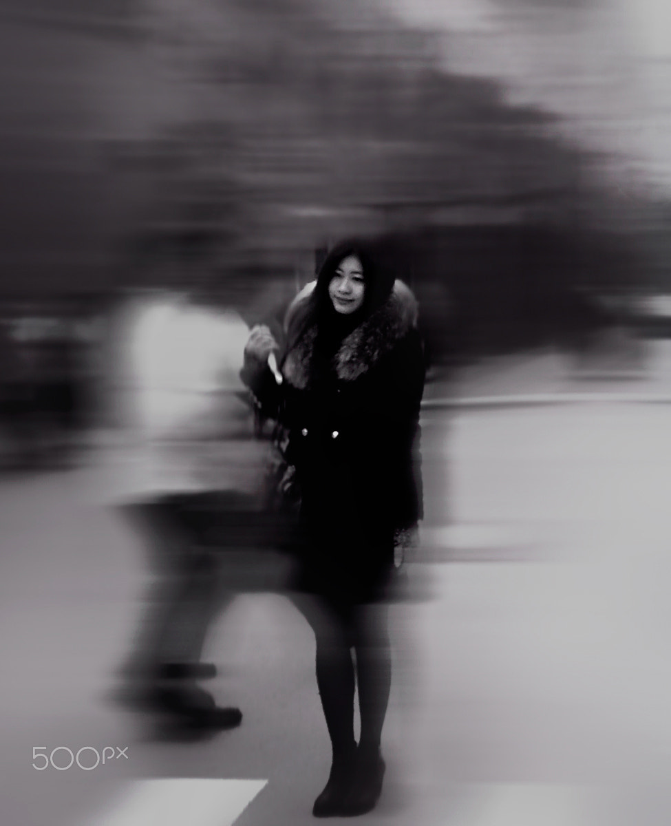 Pentax K100D sample photo. Girl in shanghai c photography