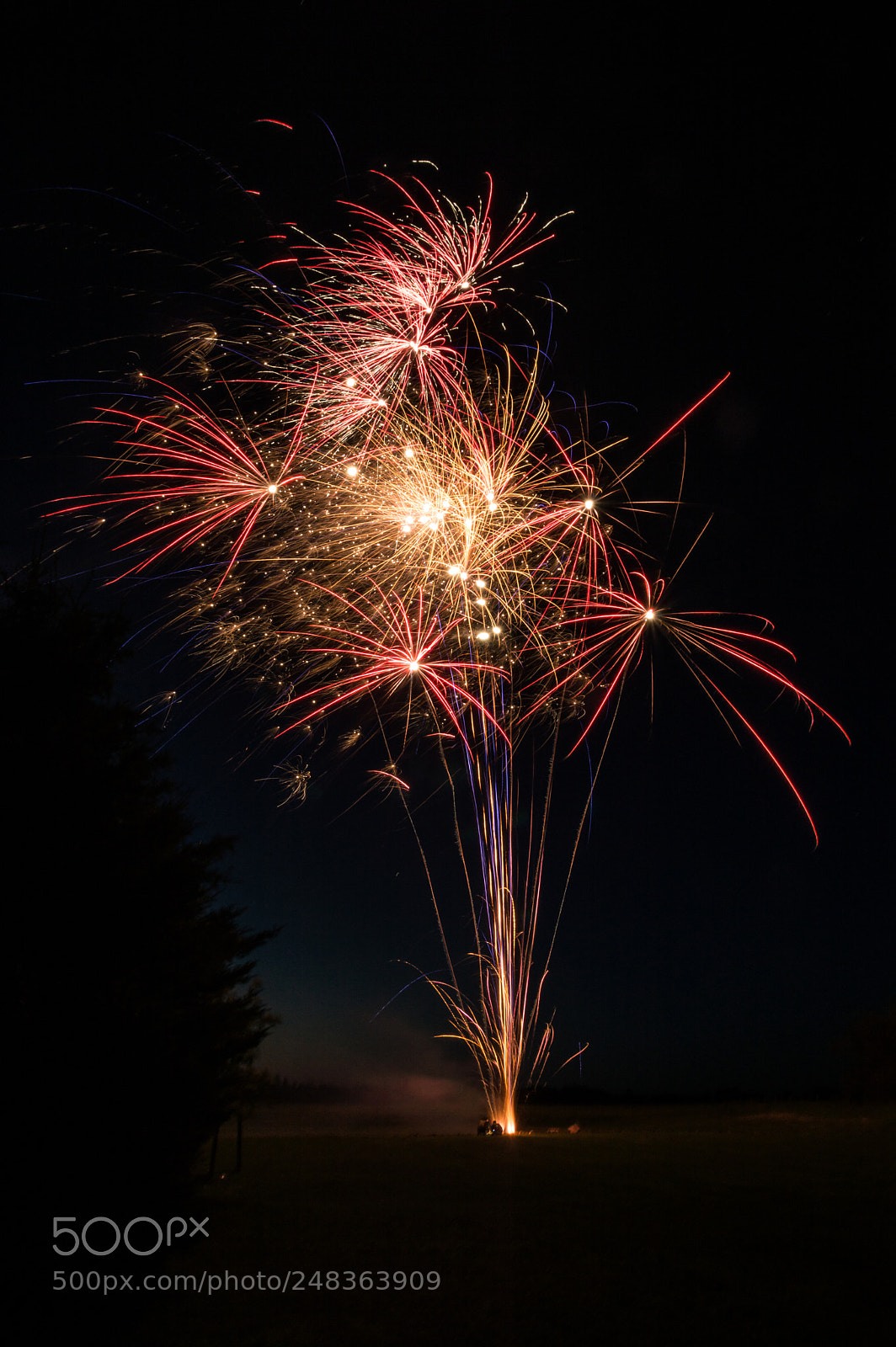 Nikon D3200 sample photo. Fireworks photography