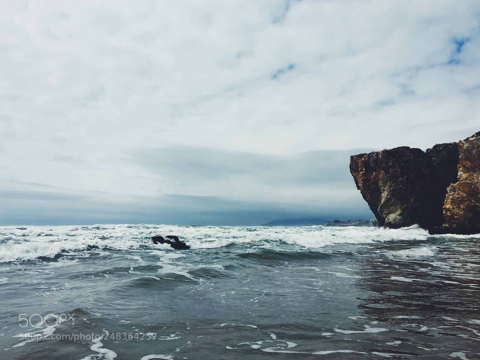 Apple iPhone 6s sample photo. Calming blue sea photography