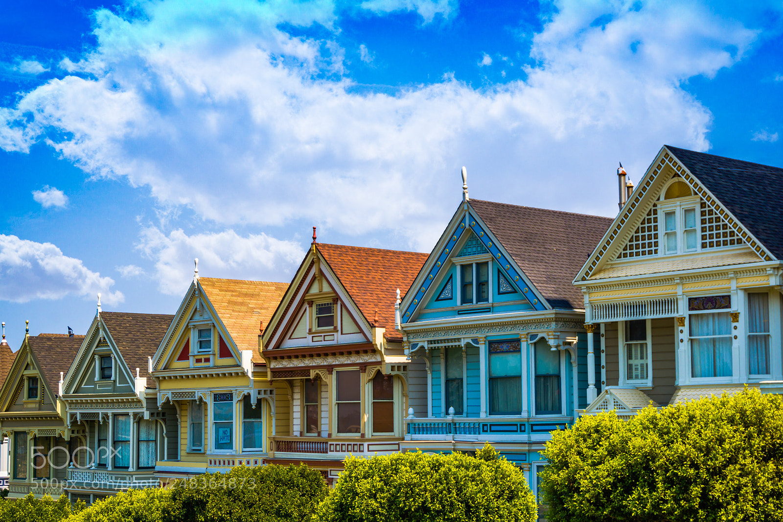 Sony a6000 sample photo. Painted ladies san francisco photography