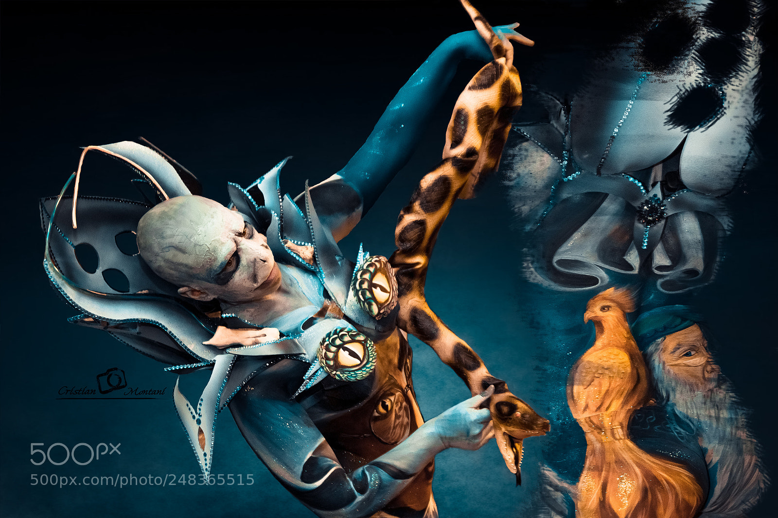 Canon EOS 1300D (EOS Rebel T6 / EOS Kiss X80) sample photo. Body painting... harry potter photography
