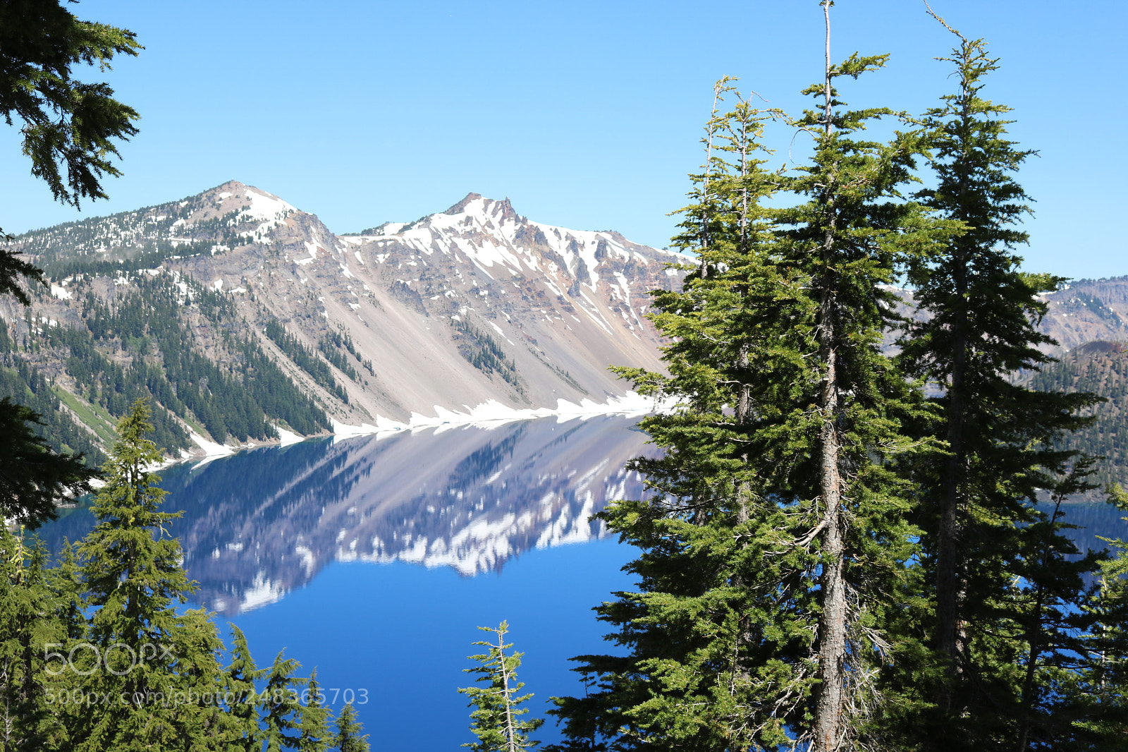 Canon EOS 750D (EOS Rebel T6i / EOS Kiss X8i) sample photo. Crater lake photography