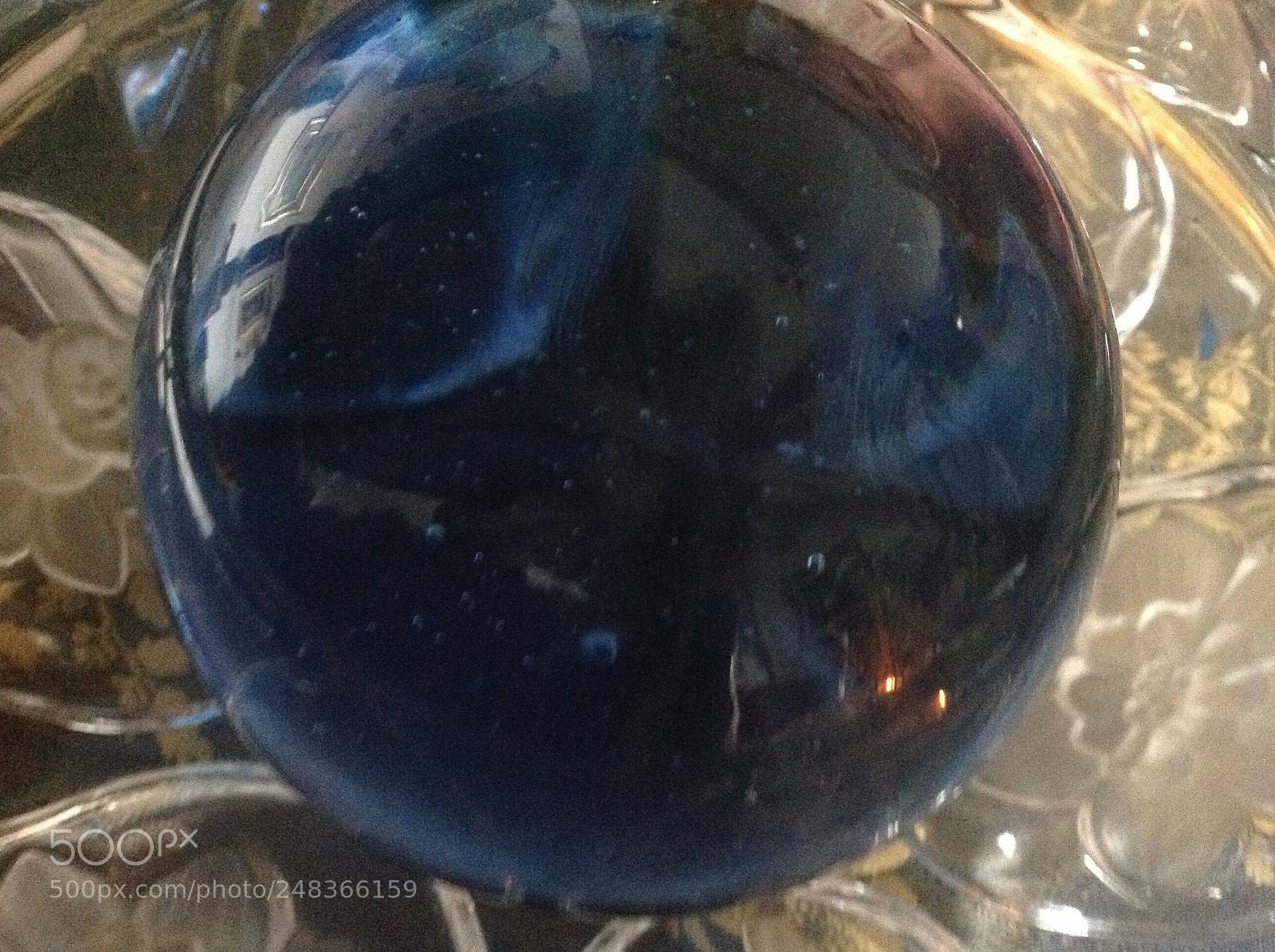 Apple iPad sample photo. Blue future photography