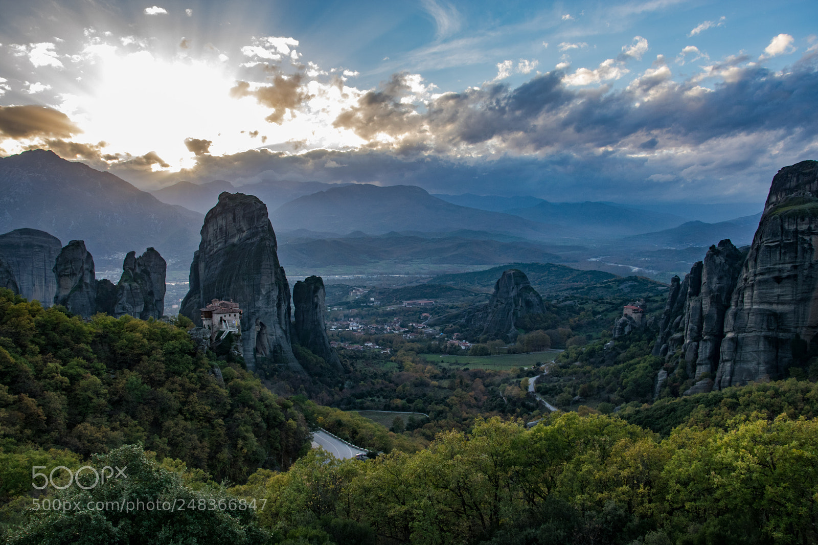 Nikon D5300 sample photo. Meteora photography