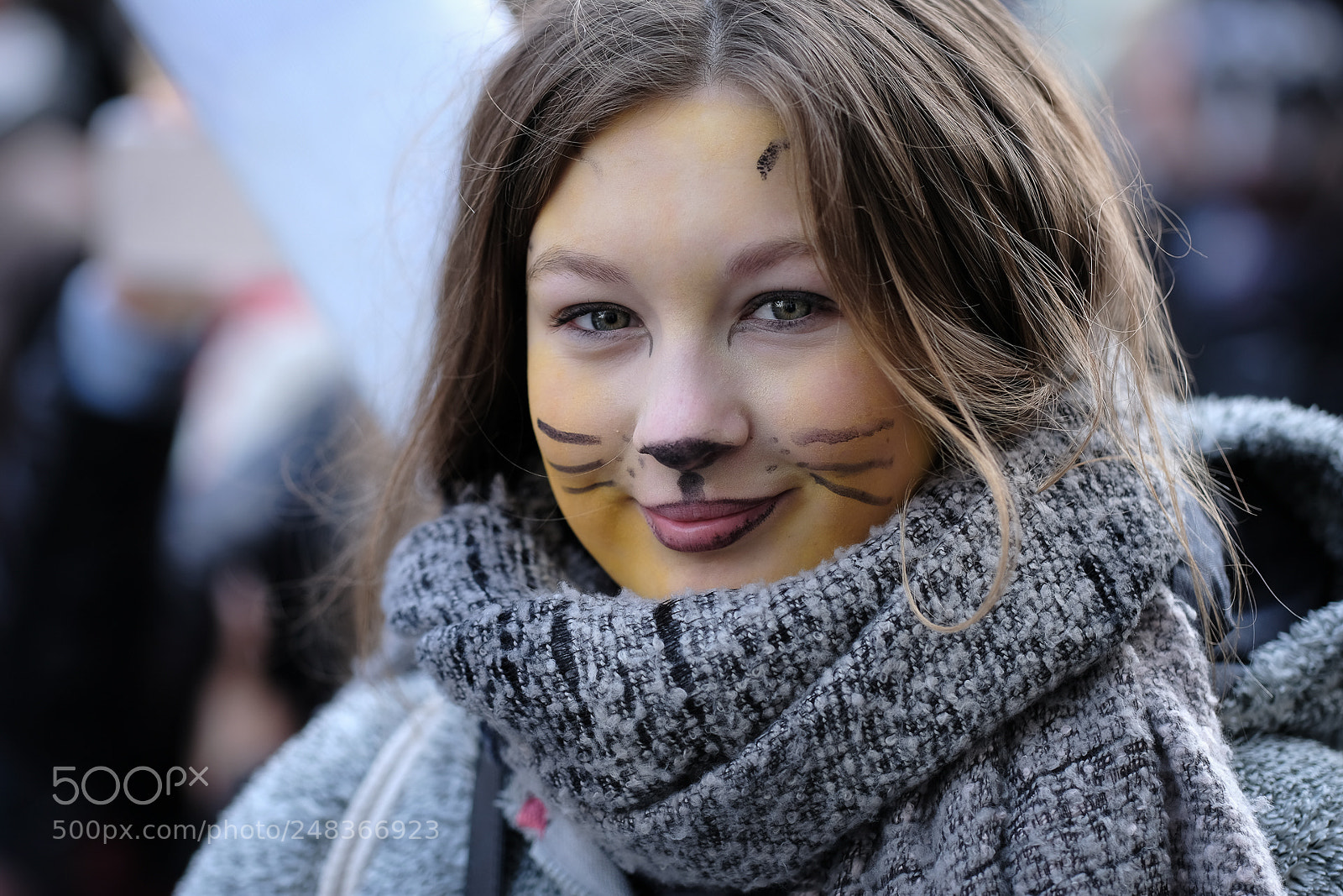Fujifilm X-H1 sample photo. Faces - protest march photography