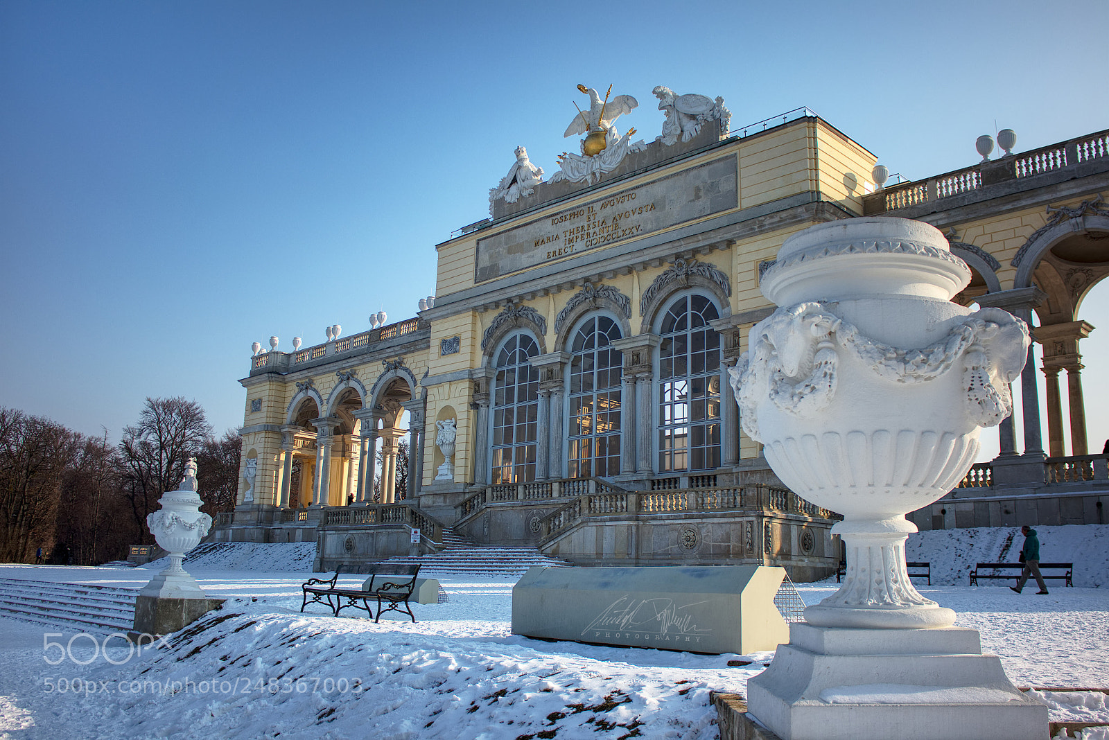 Canon EOS M6 sample photo. Schönbrunn gloriette photography
