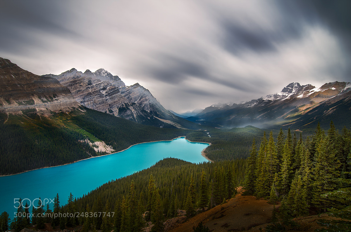 Pentax K-30 sample photo. Peyto lake-banff-canada photography