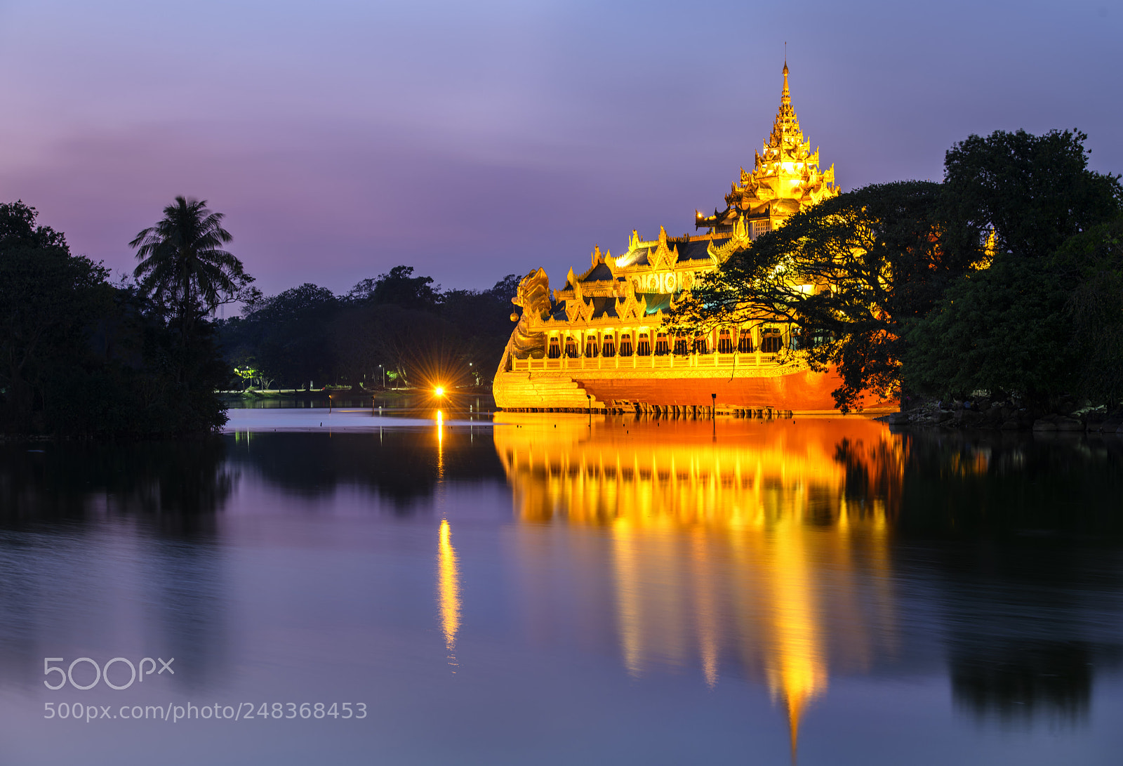 Nikon D850 sample photo. Golden karaweik palace on photography