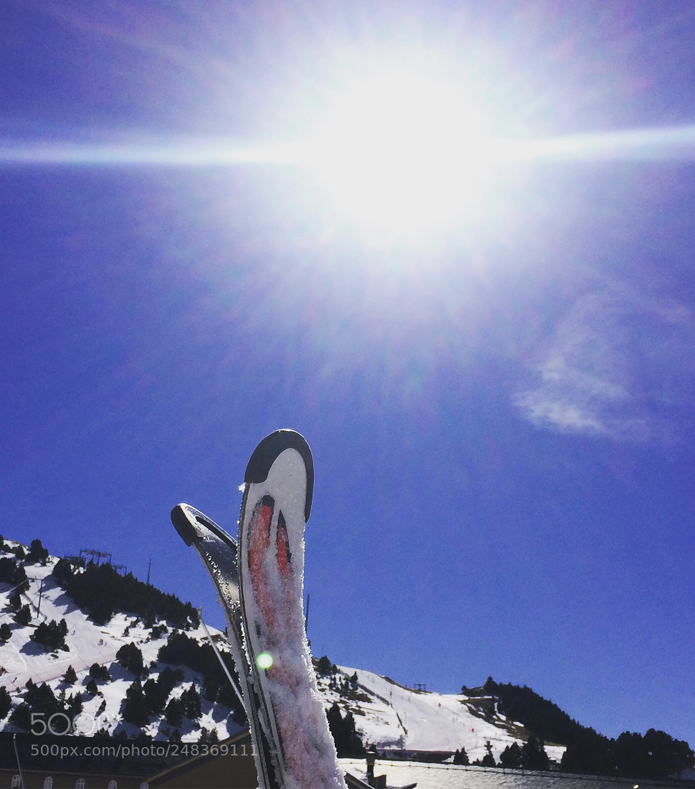 Apple iPhone 5s sample photo. Snow...sun... photography