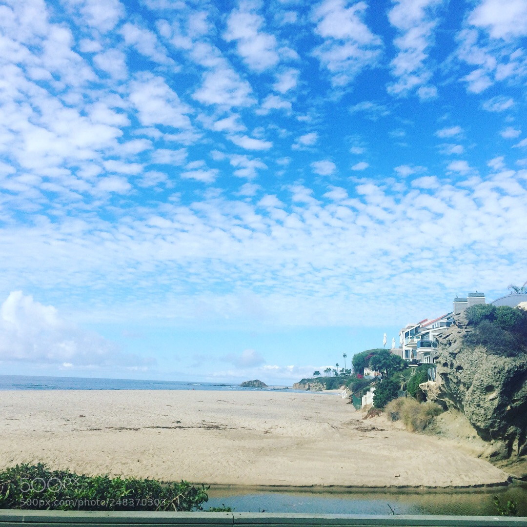 Apple iPhone 5s sample photo. Laguna beach photography