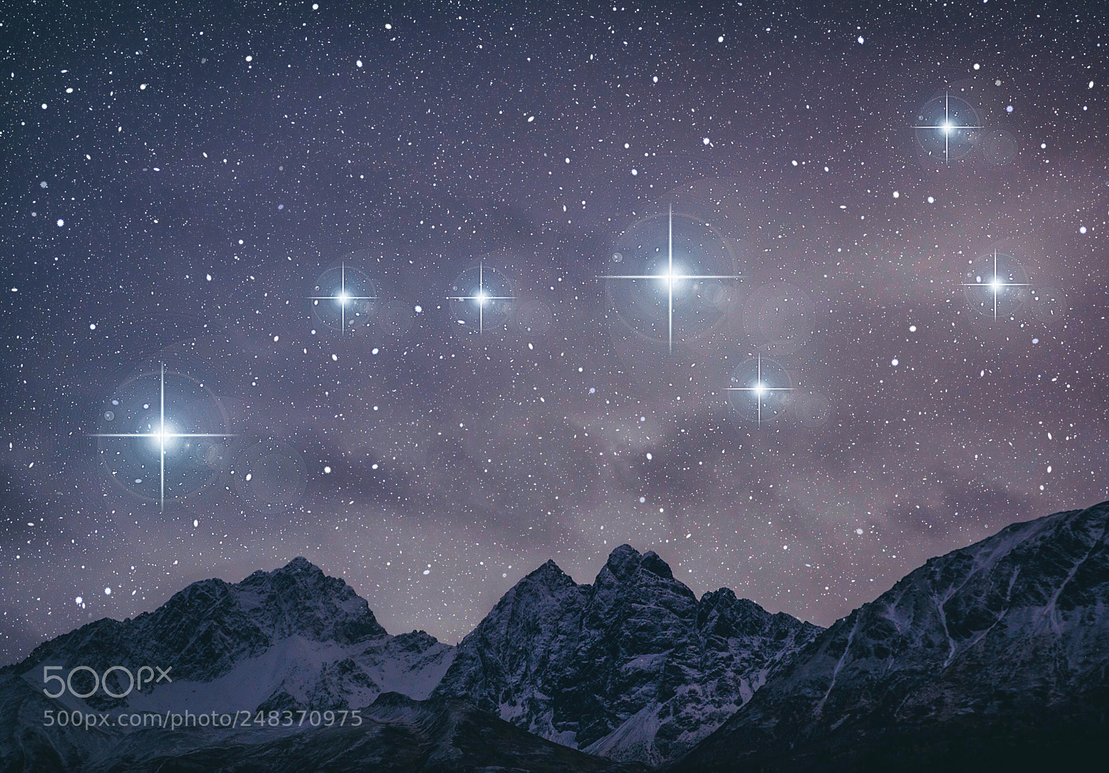Sony a7R II sample photo. Knik big dipper photography
