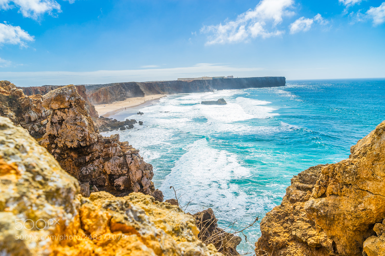 Sony a7 sample photo. Rocky coastline in portugal photography