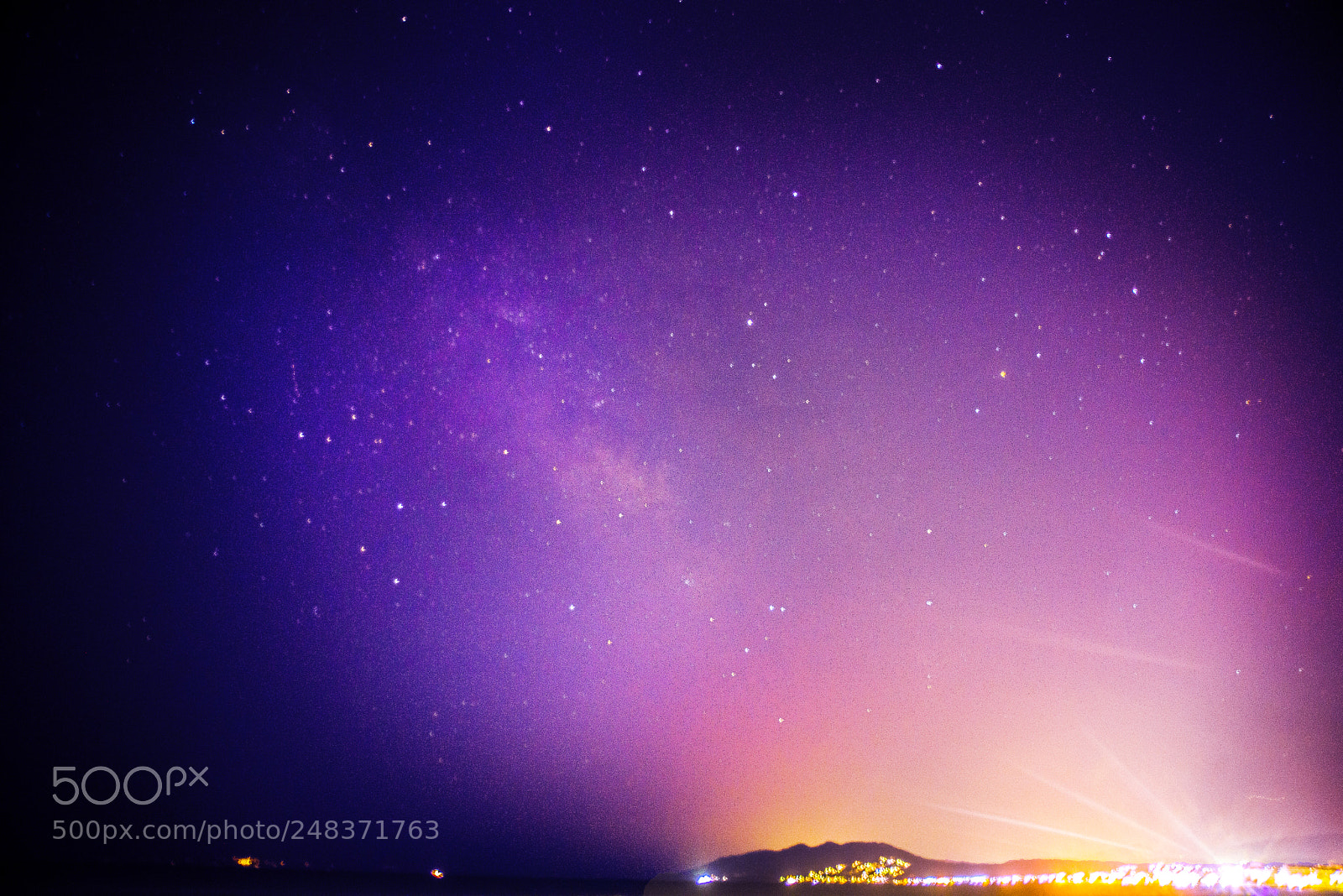 Nikon D800 sample photo. Night sky - loutsa photography