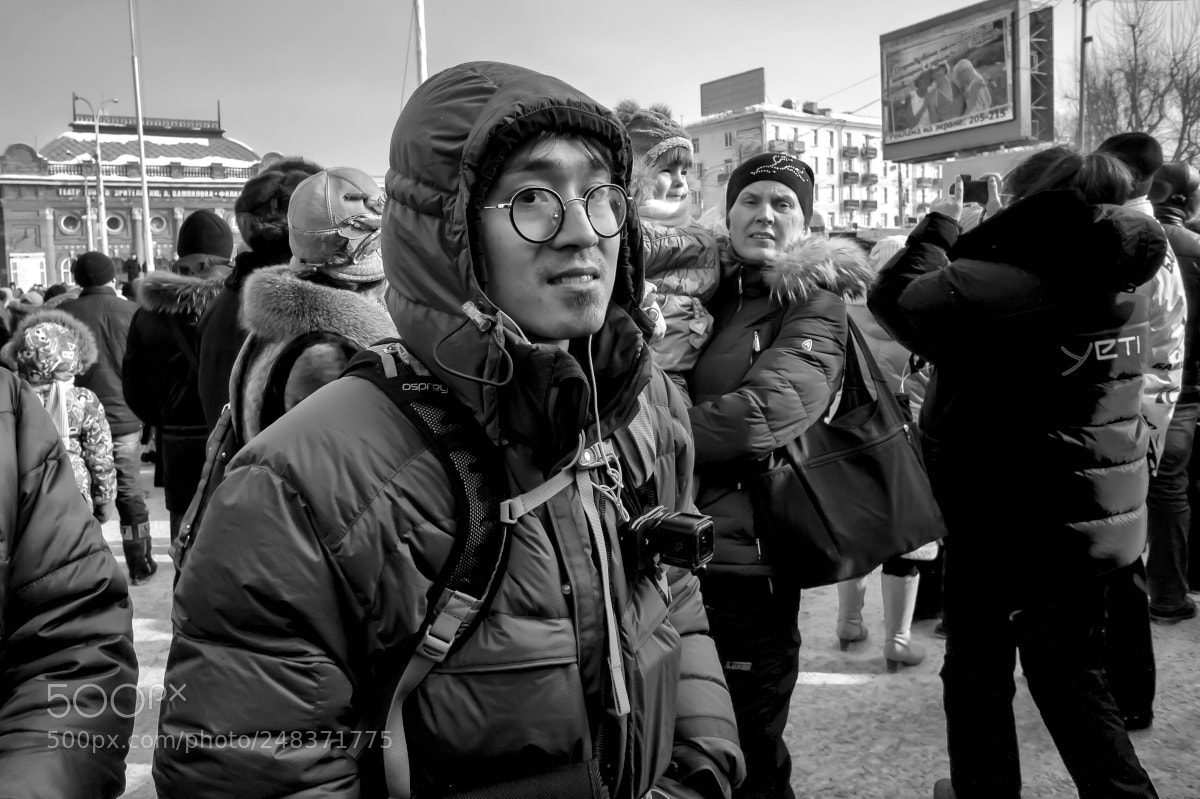 Sony Alpha NEX-5 sample photo. иностранец photography