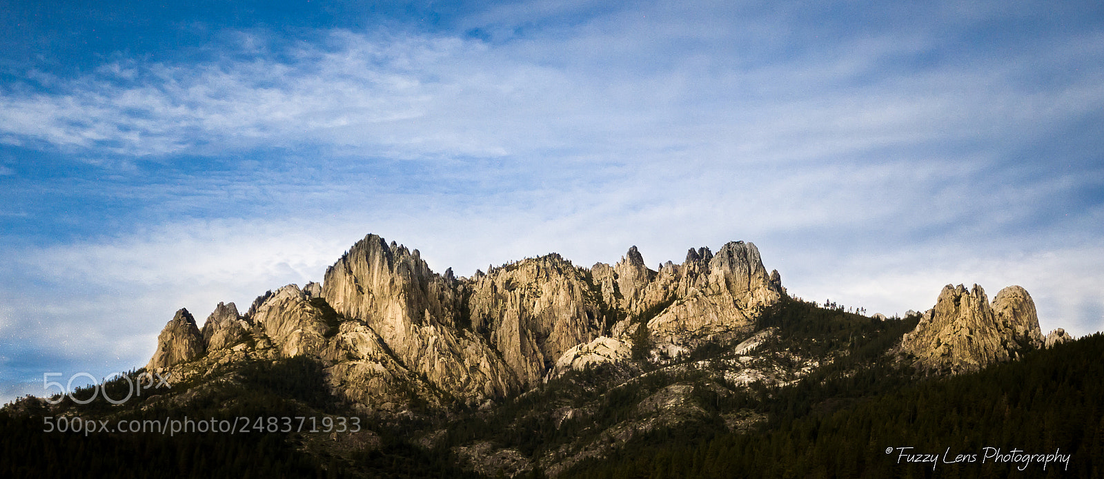 DJI FC220 sample photo. Castle crags flp photography