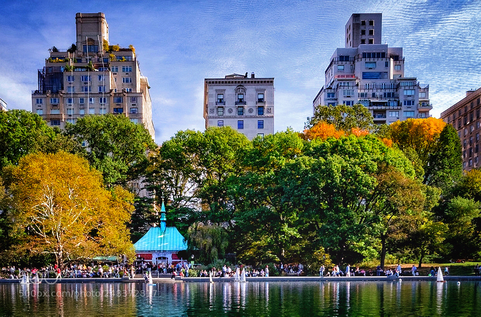 Fujifilm X-T20 sample photo. Autumn in central park photography