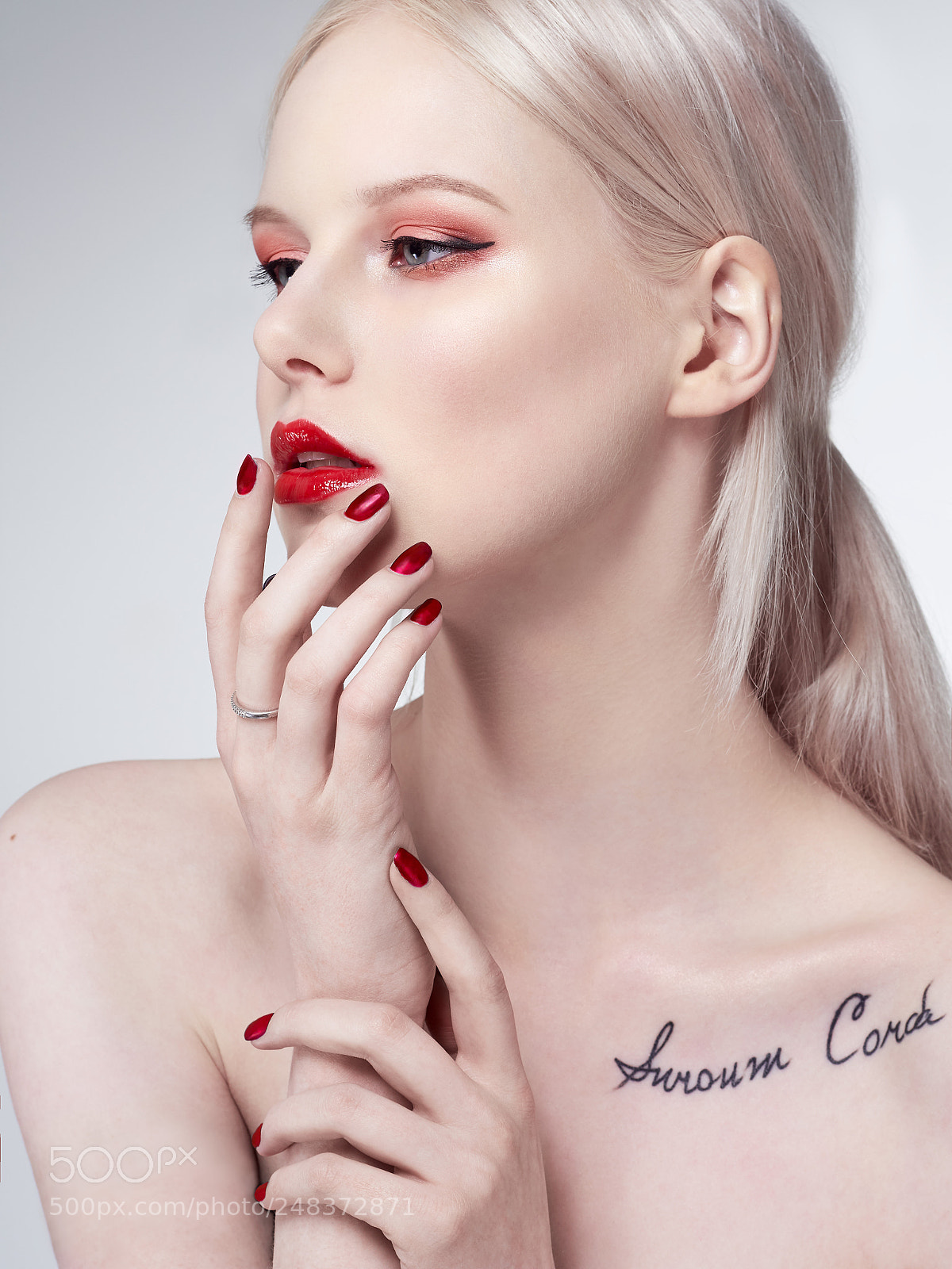 Panasonic Lumix DMC-GX8 sample photo. Red lips 1 photography