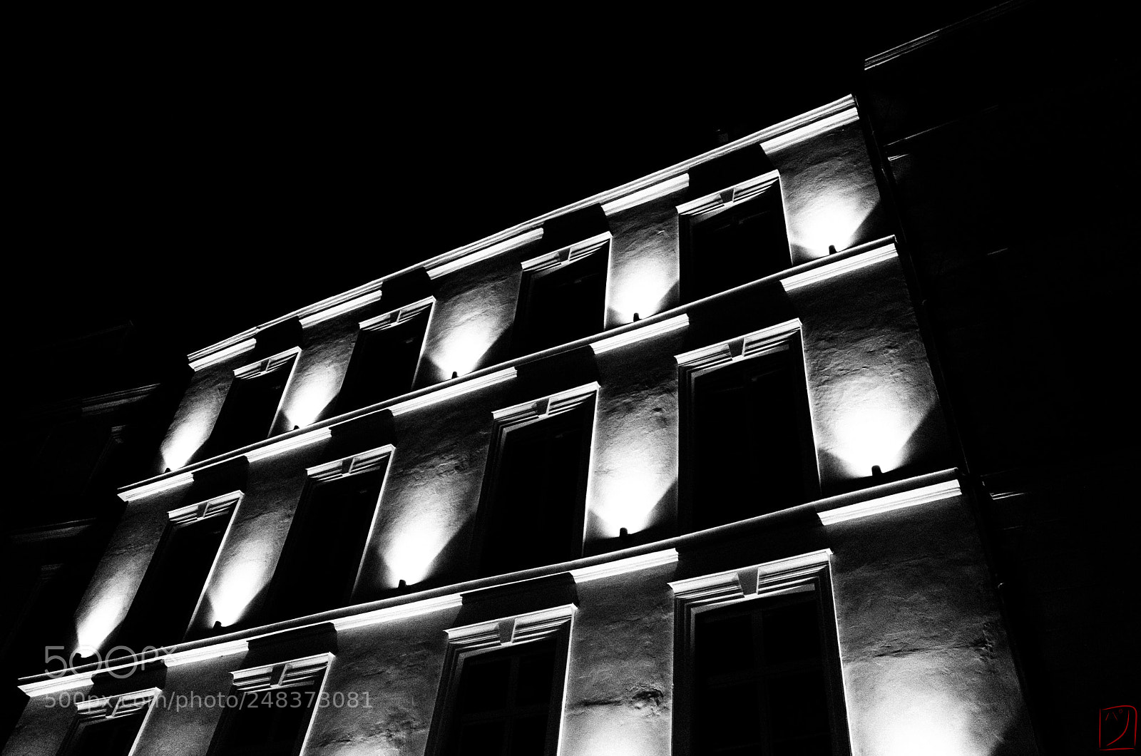 Ricoh GR II sample photo. Façade photography
