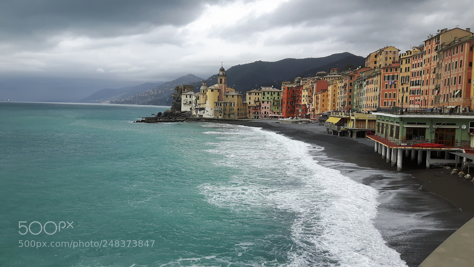 Samsung Galaxy S5 Neo sample photo. Camogli seaside photography