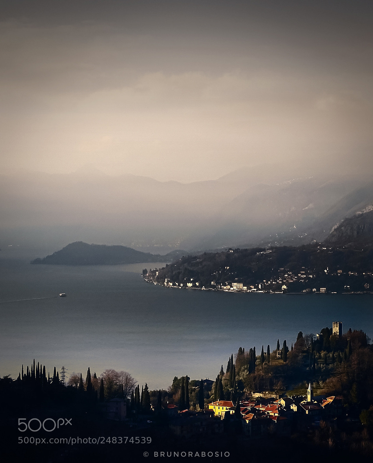 Sony Cyber-shot DSC-HX400V sample photo. Como lake vezio photography