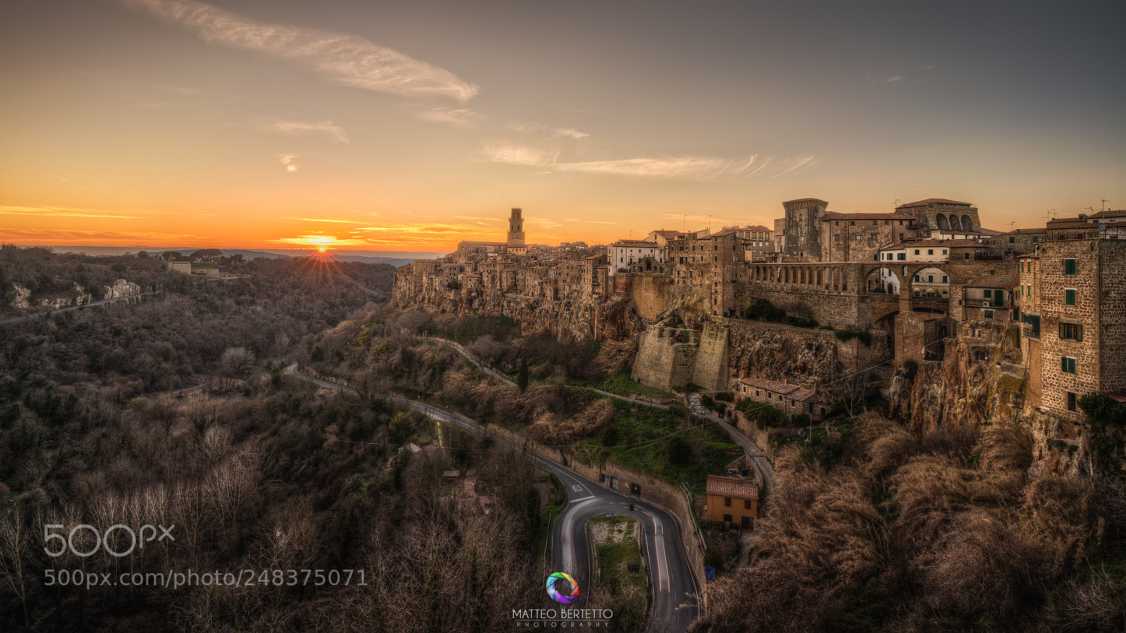 Sony a7R II sample photo. Pitigliano photography
