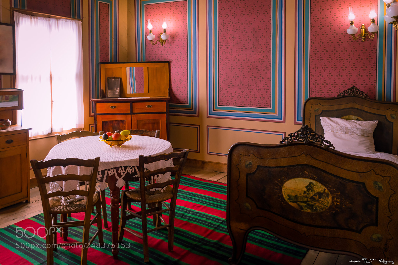 Nikon D5500 sample photo. Retro bulgarian room decor photography