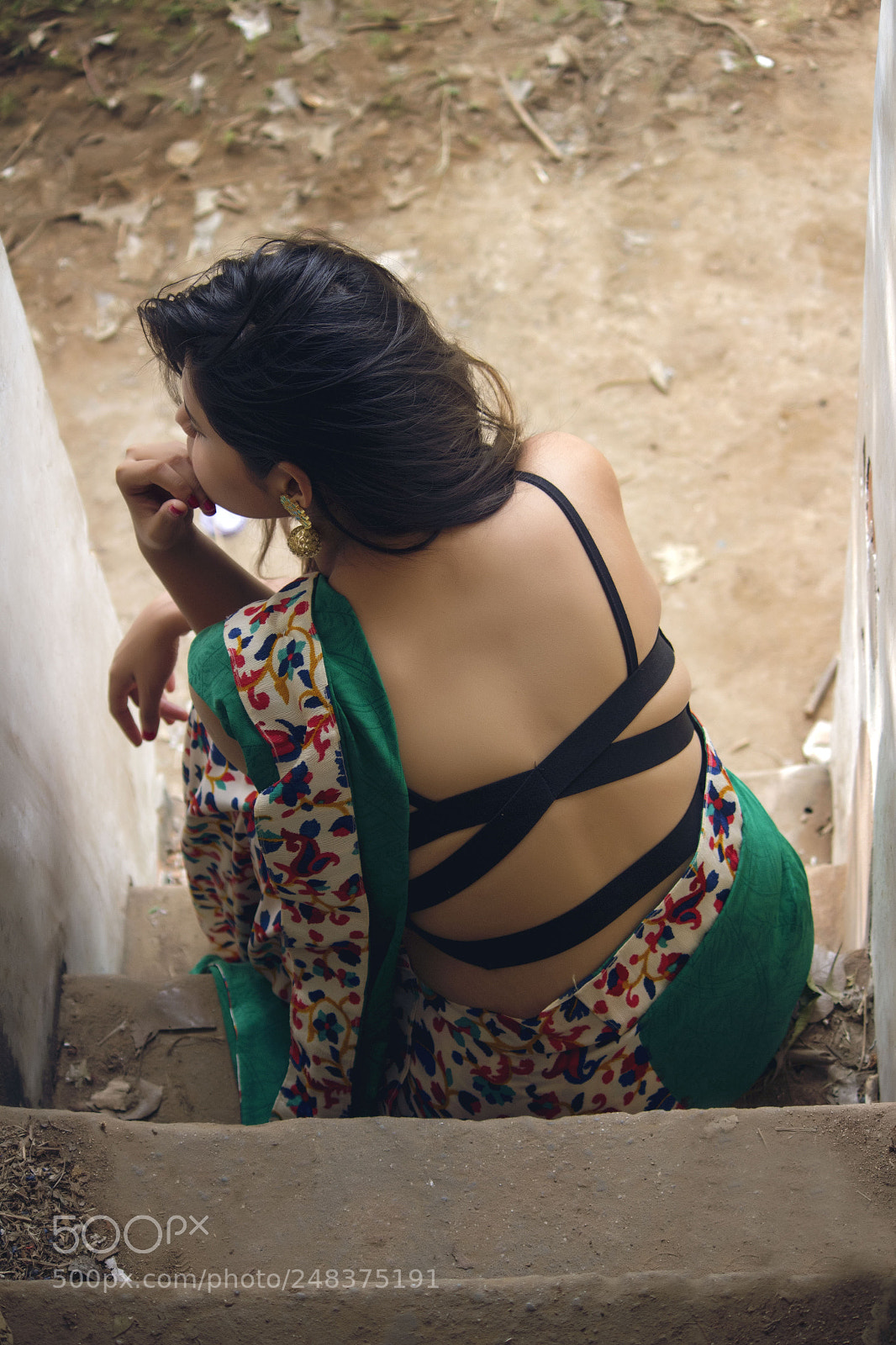 Canon EOS 700D (EOS Rebel T5i / EOS Kiss X7i) sample photo. Smriti sharma saree photoshoot photography