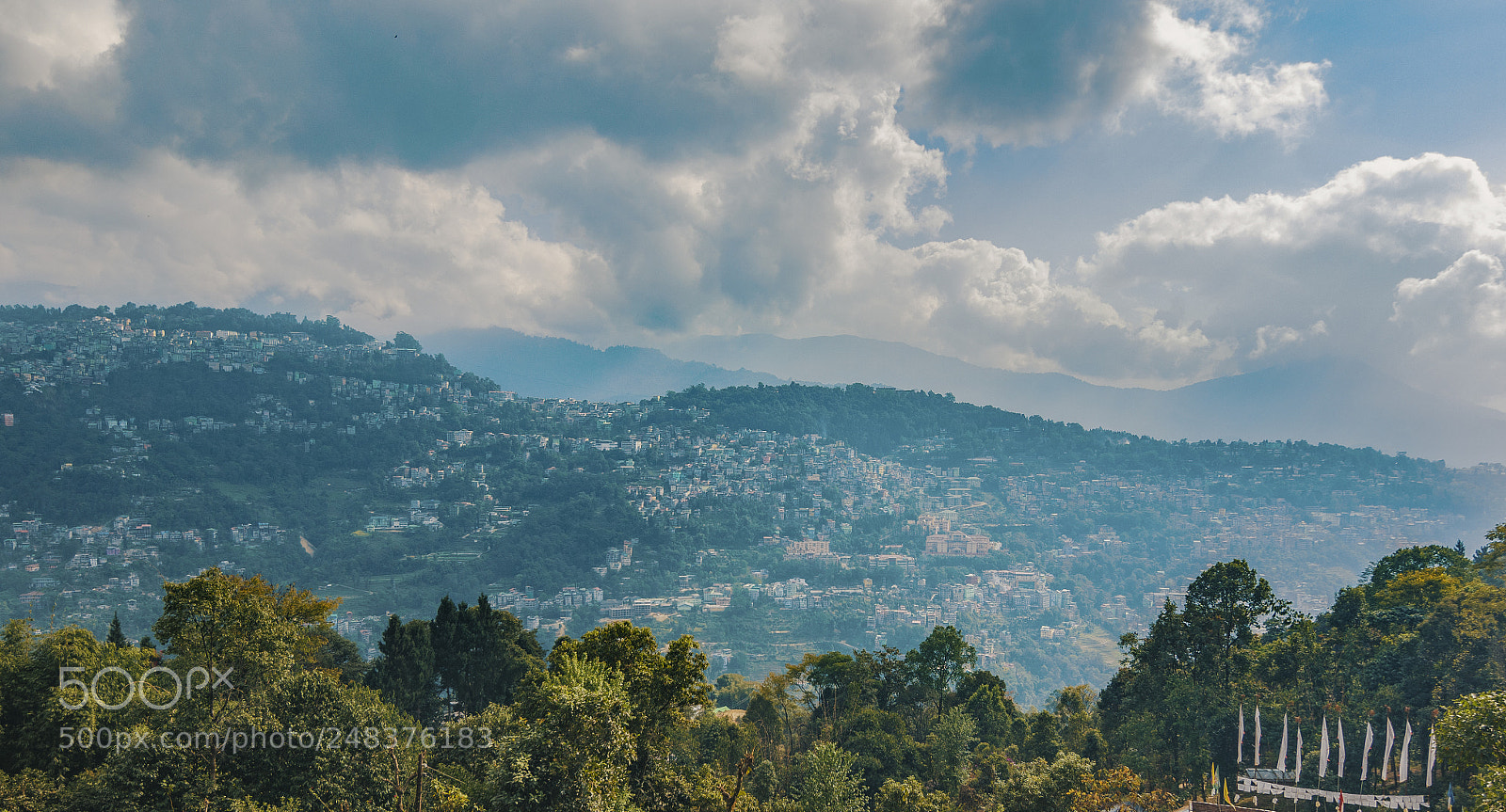 Nikon D5100 sample photo. Gangtok city on the photography