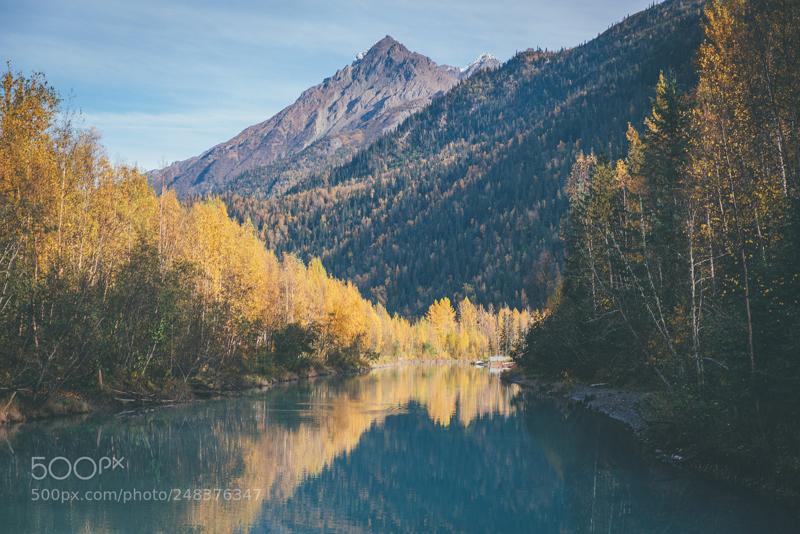 Sony a7R II sample photo. Eklutna tailrace, alaska photography