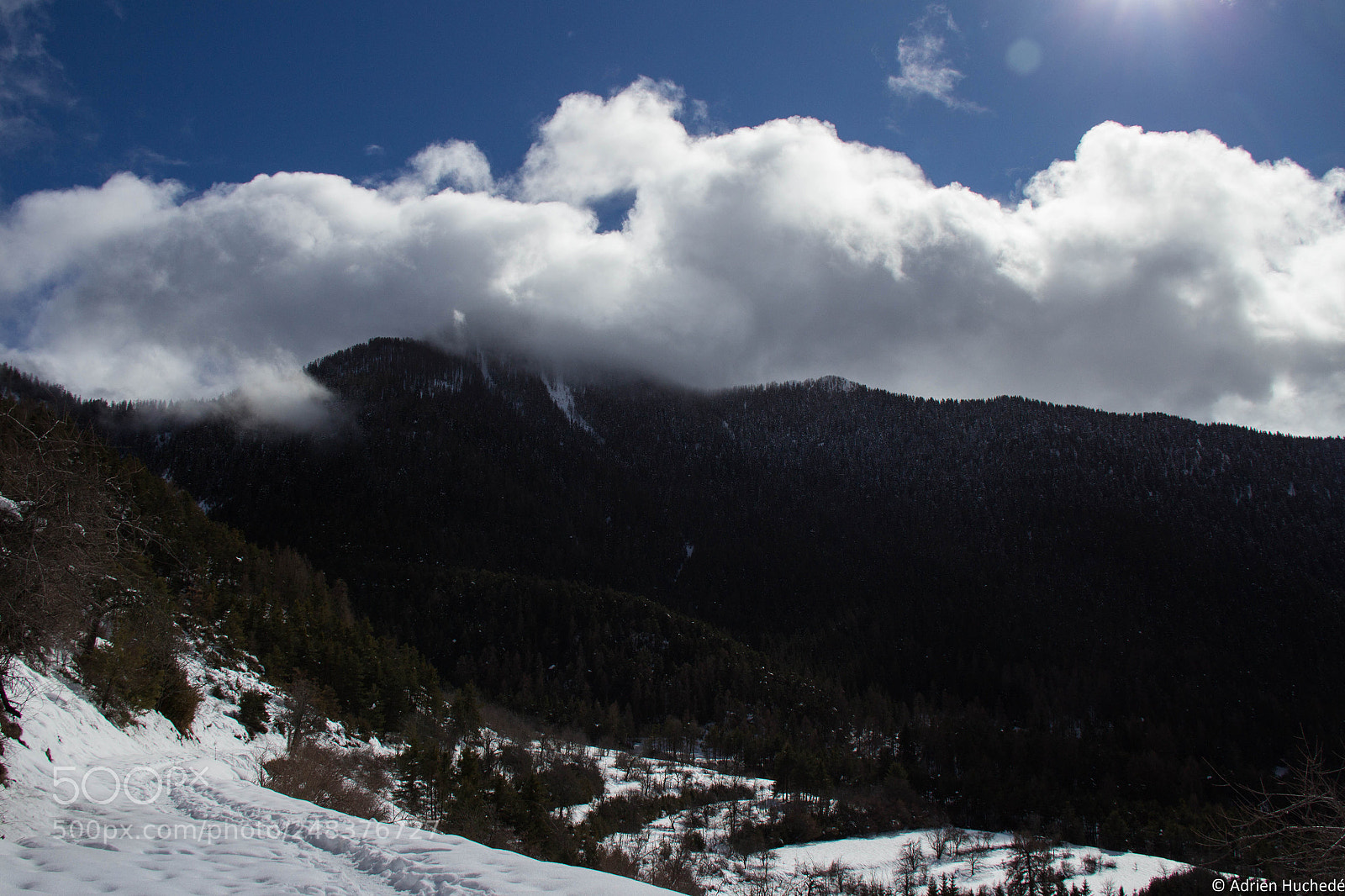 Canon EOS 600D (Rebel EOS T3i / EOS Kiss X5) sample photo. Snowy mountains 4 photography