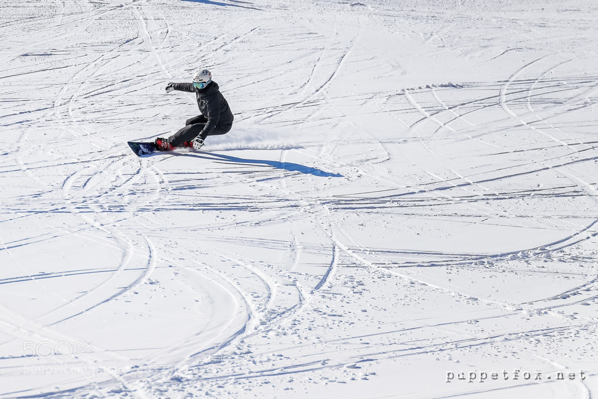Canon EOS 6D Mark II sample photo. Alpine boarding photography