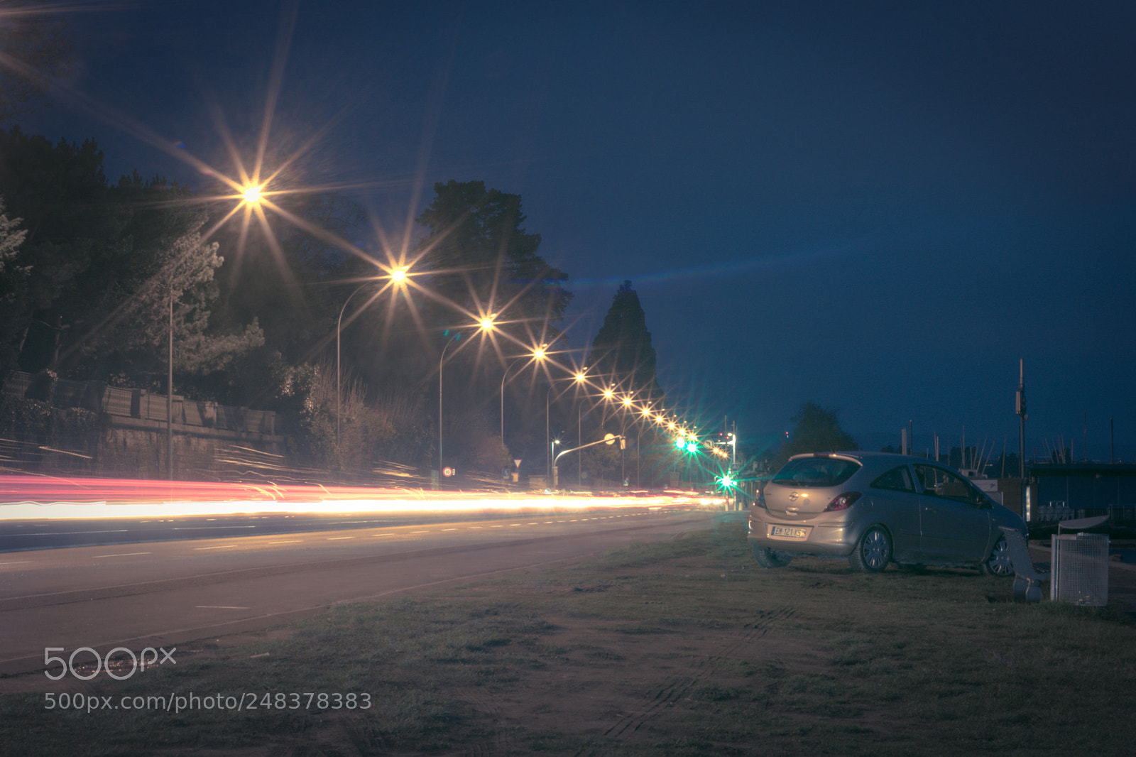Canon EOS 80D sample photo. Geneva lake side road photography