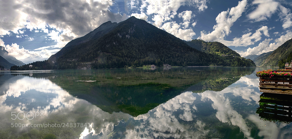 Nikon D5000 sample photo. Lake alleghe photography
