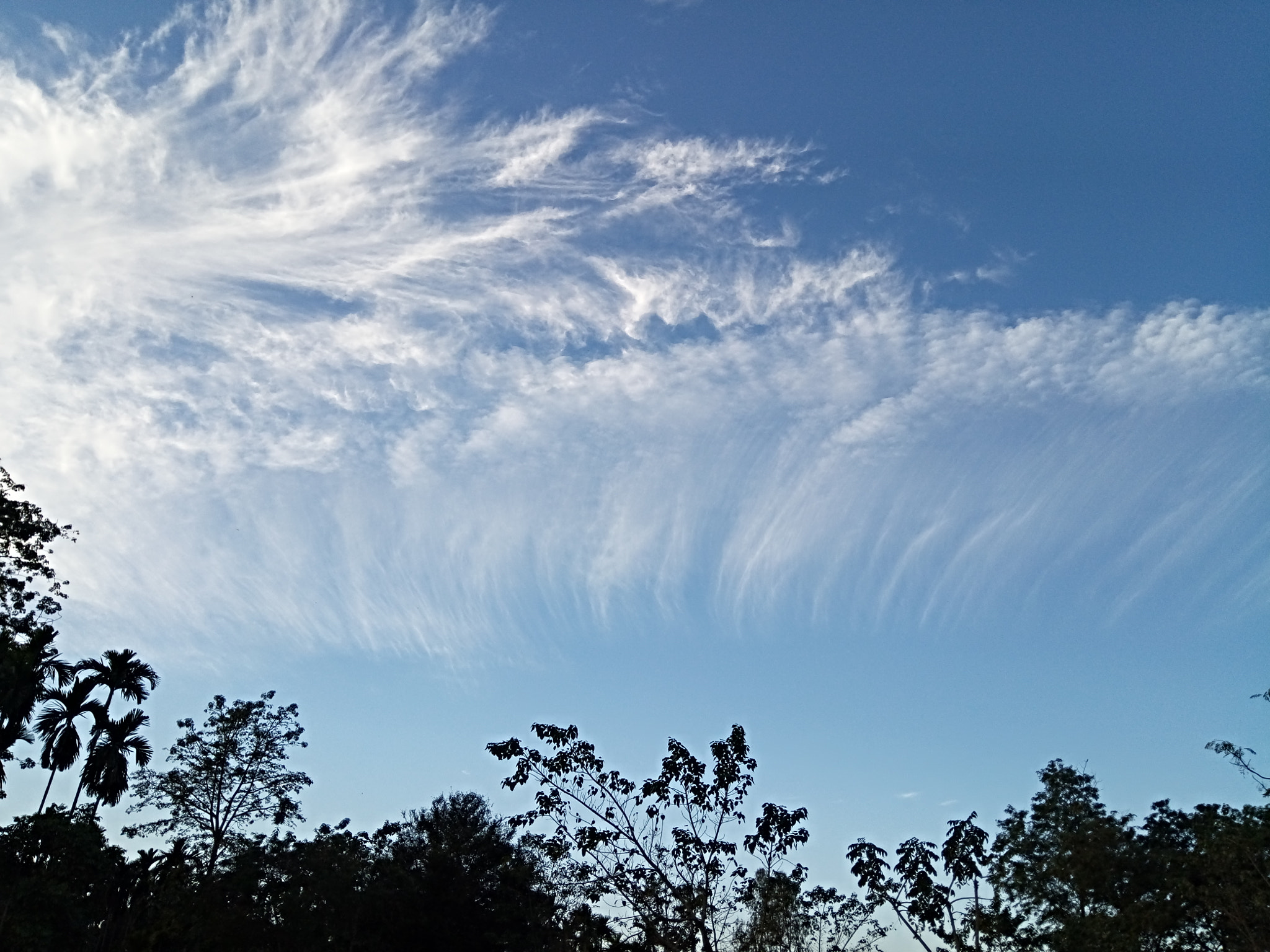 GIONEE A1 lite sample photo. Clouds photography