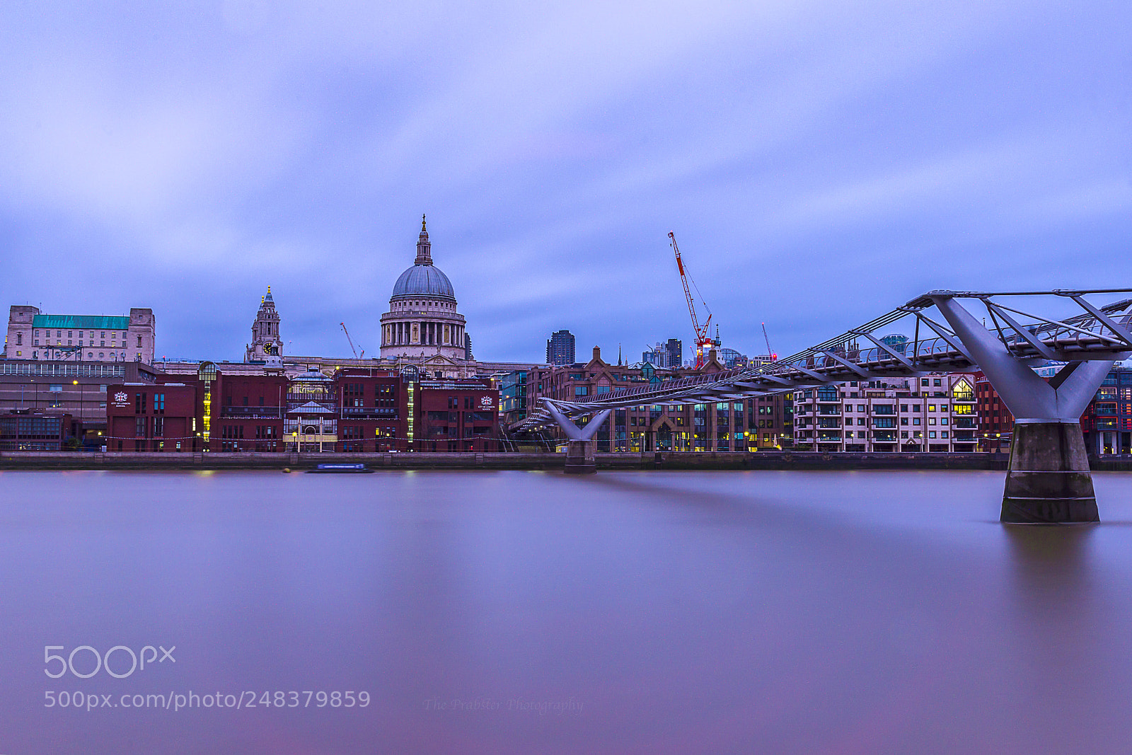 Nikon D610 sample photo. Millenium bridge photography