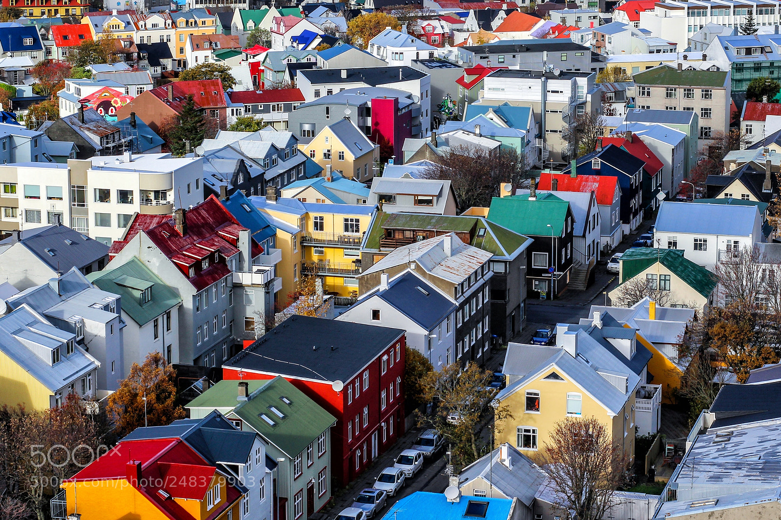 Canon EOS 700D (EOS Rebel T5i / EOS Kiss X7i) sample photo. Reykjavik rooftops photography