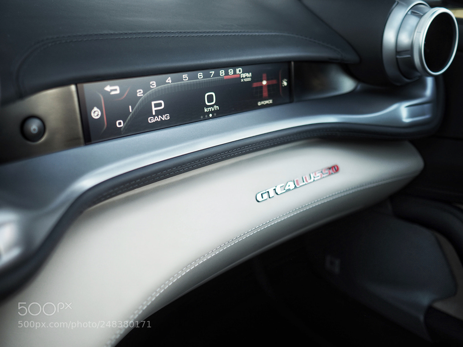 Olympus PEN-F sample photo. Ferrari gtc4 lusso t photography