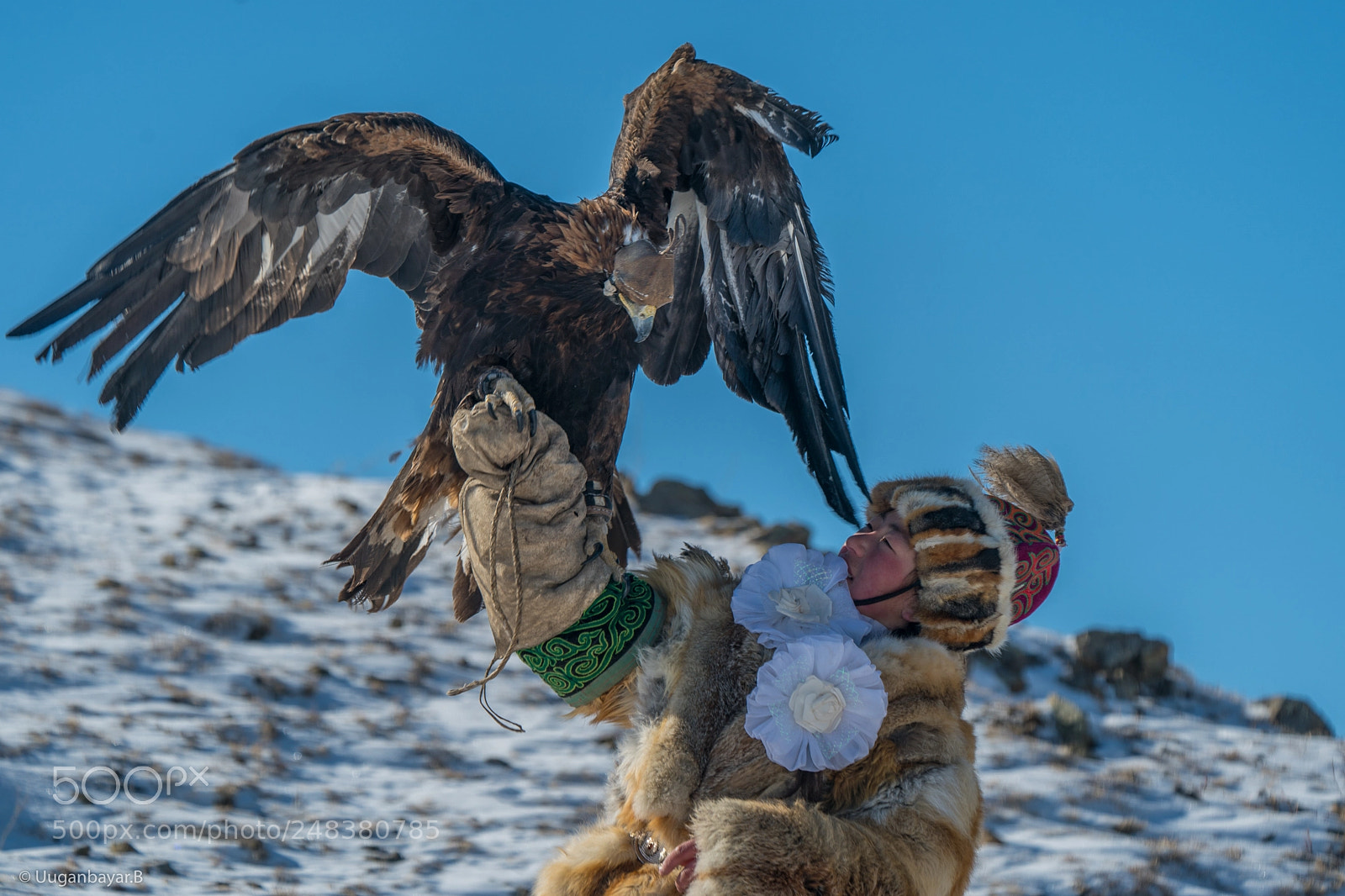 Sony a9 sample photo. The eagle hunters photography