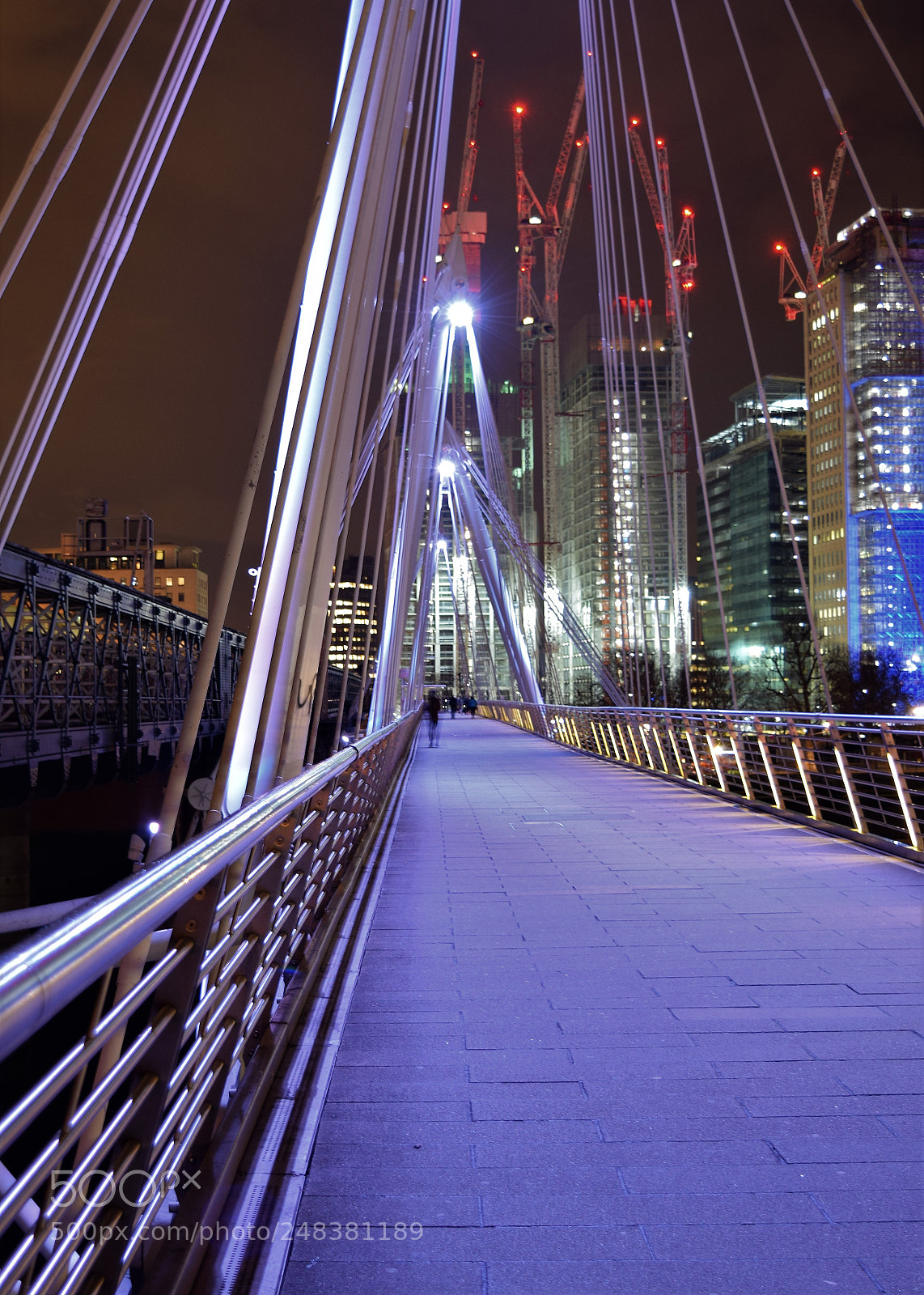 Nikon D5300 sample photo. Hungerford bridge photography
