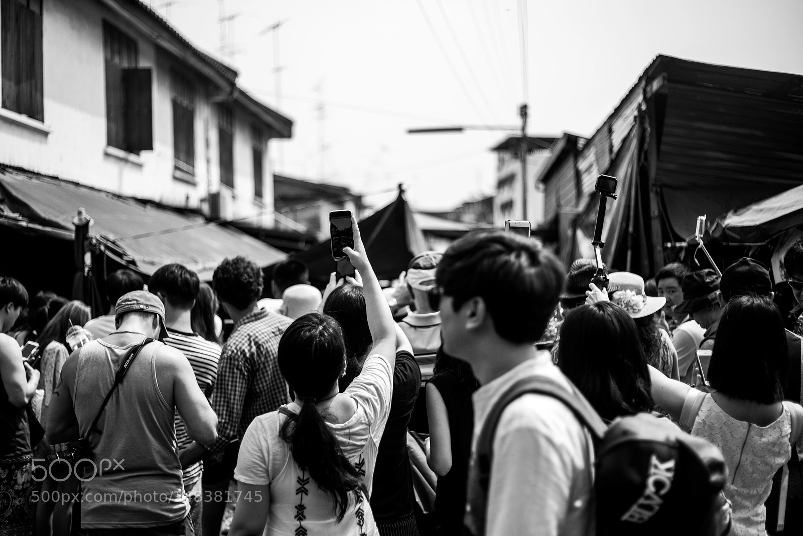 Sony a7R sample photo. Mae klong market photography