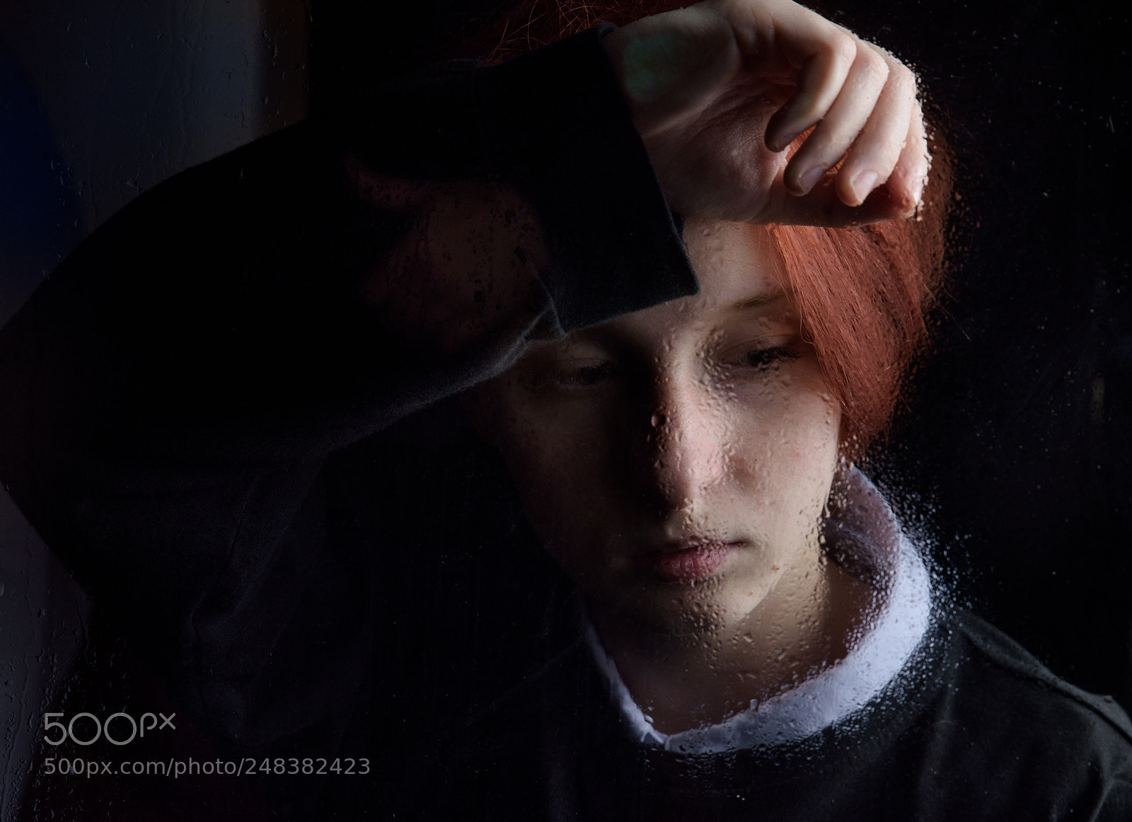 Nikon D810 sample photo. The girl is sad photography