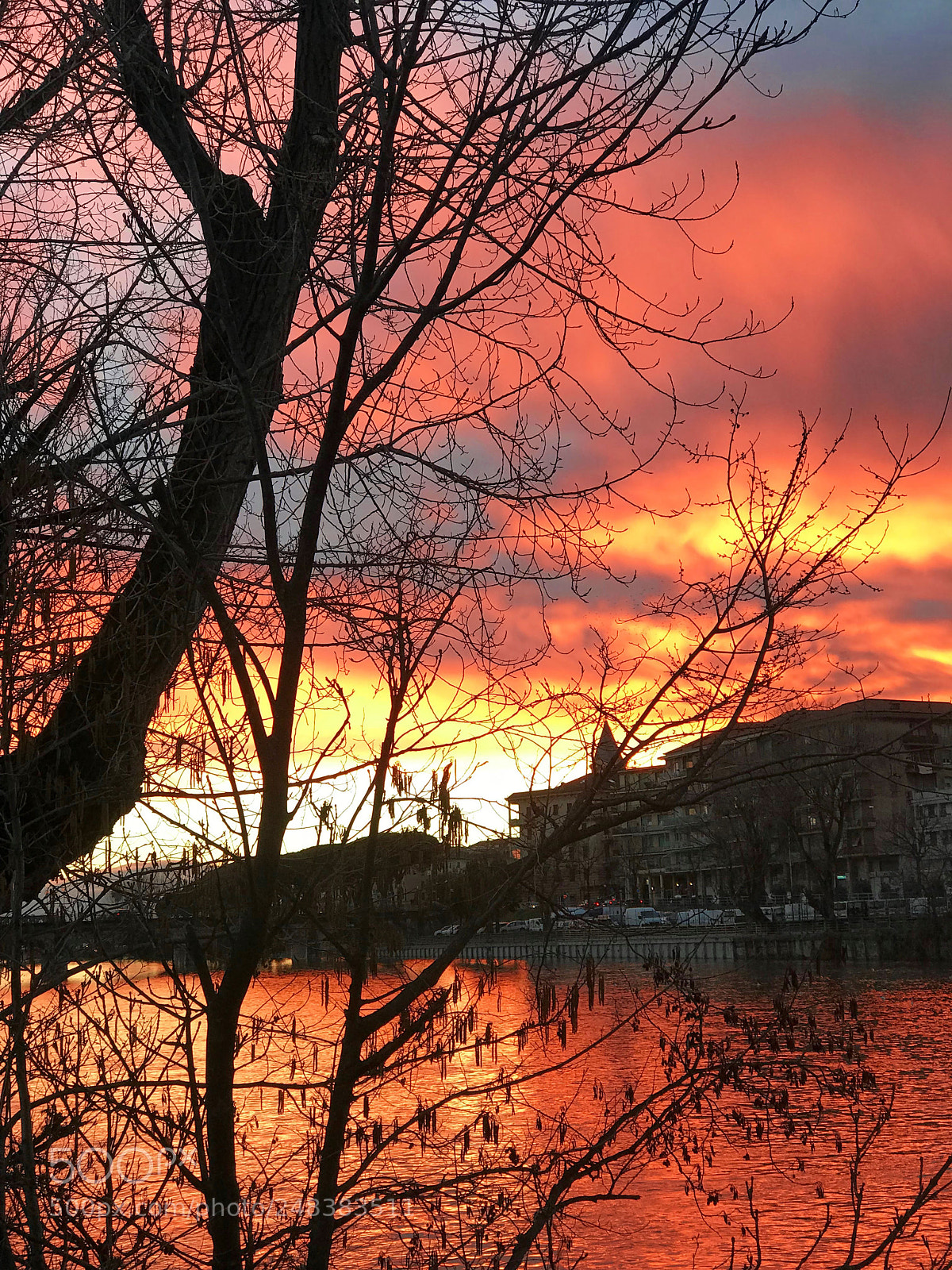Apple iPhone 7 Plus sample photo. Sunsetontheriver photography