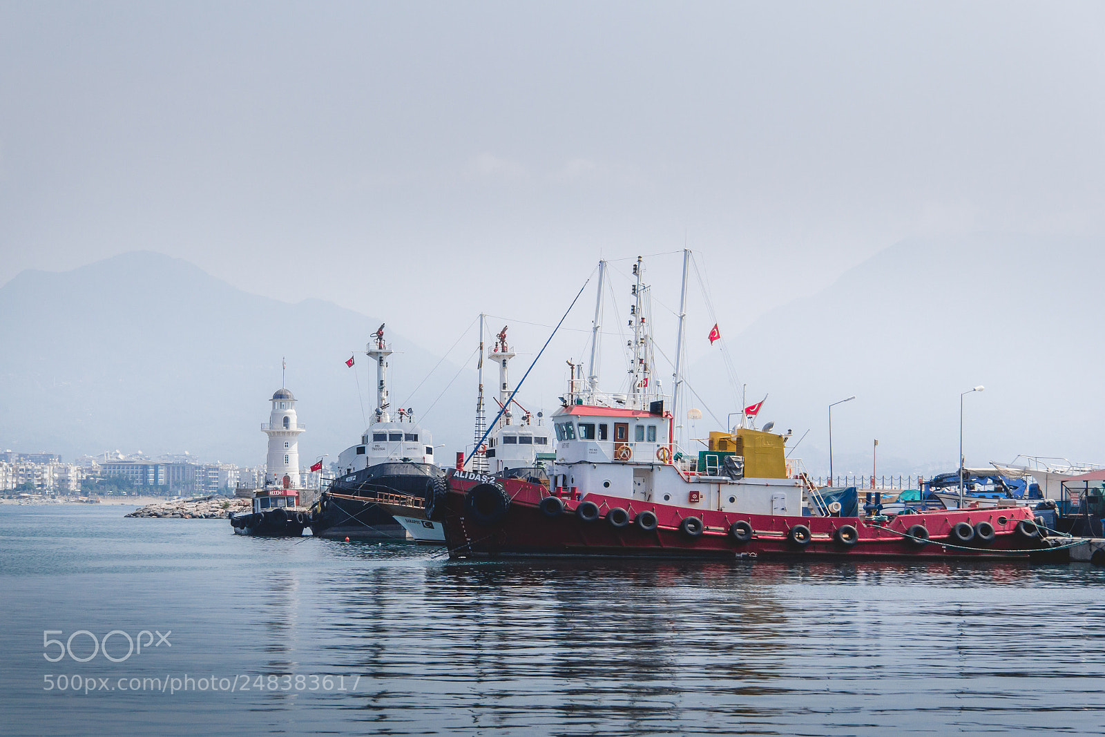 Canon EOS 60D sample photo. Ships in the port photography