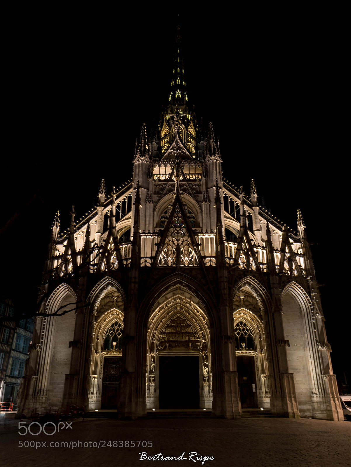 Nikon D7200 sample photo. Saint maclou de nuit photography
