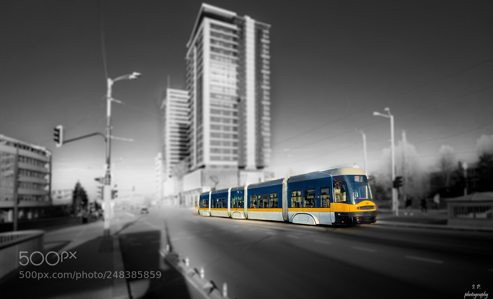 Nikon D5200 sample photo. Tram photography