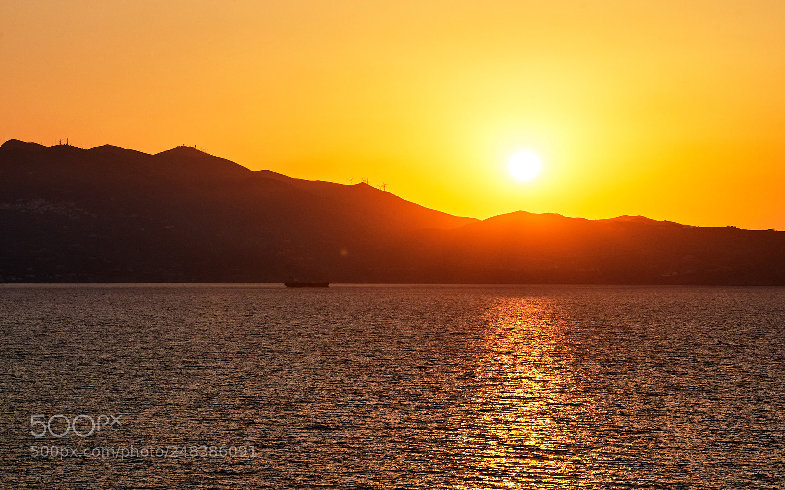 Nikon D5000 sample photo. Orange sky photography