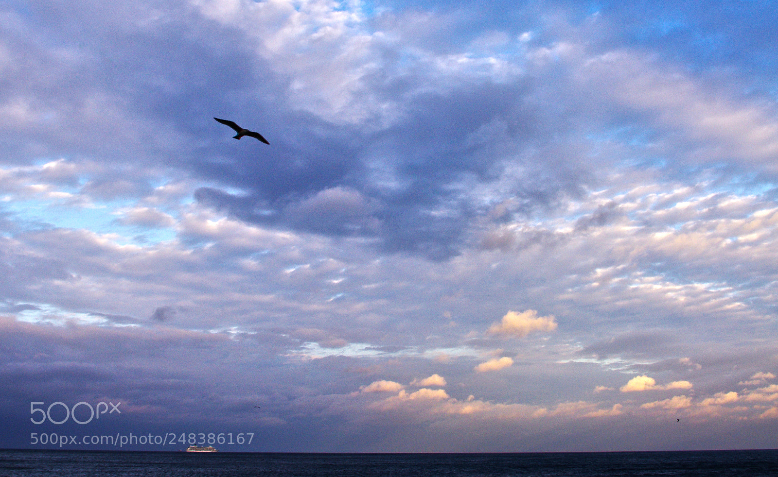 Pentax K-r sample photo. Sunset on the sea photography