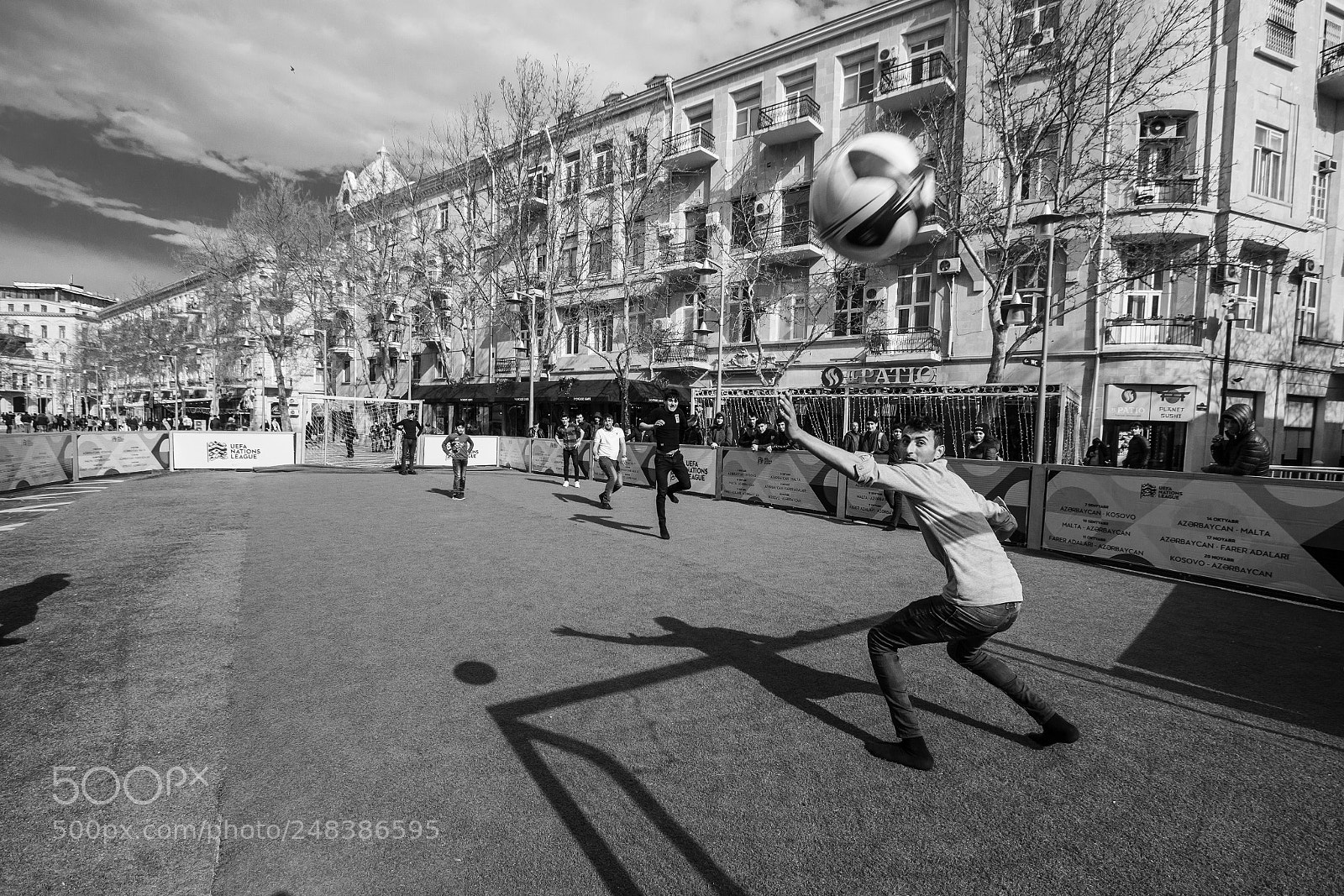 Canon EOS M sample photo. Street football photography